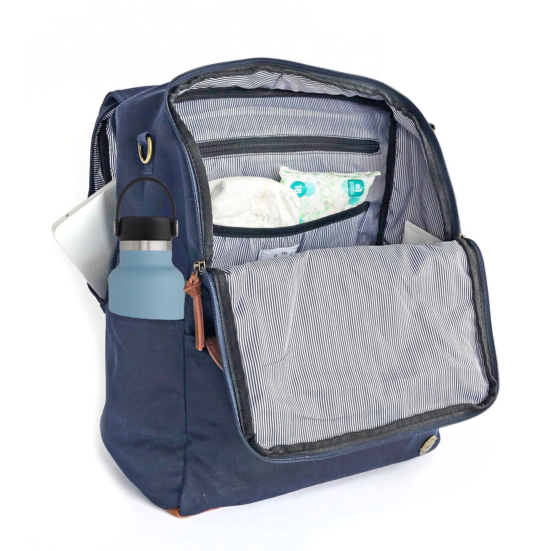 Blue Canvas Backpack: Your Ideal Companion for Every Adventure – Momkindness